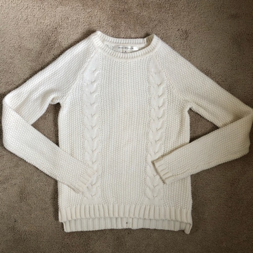 NWOT Max Studio Button Sweater
